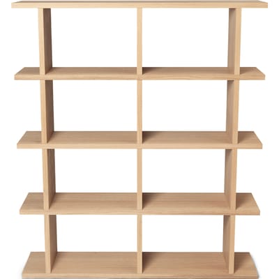 Ferm Living Kona boekenplank - natural - 2 x 4