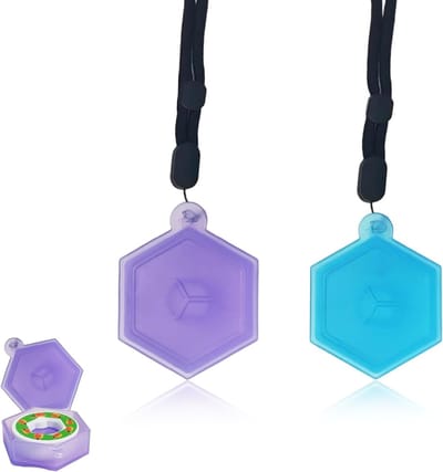Set van 2 Opslagdozen voor Geurpods - BPA-vrije Beschermende Dozen voor Aroma Accessoires, Compact en Duurzaam
