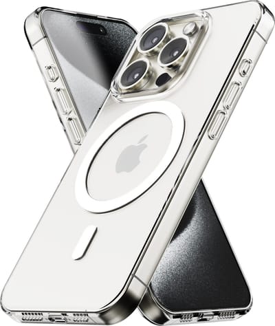 My Case Transparant Hoesje – Geschikt voor iPhone 15 Pro - Geschikt voor MagSafe – Slank, Sterk en Shock proof