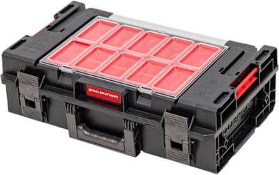 Toolbrothers RHINO XXL gereedschapskoffer ECO Handling+ hoogte M 15,4 l IP66 met uitneembare tussenschotten + boxen