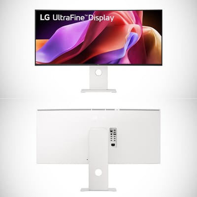 LG 40WT95UF-W computer monitor 101,6 cm (40") 5120 x 2160 Pixels UltraWide 5K HD Wit