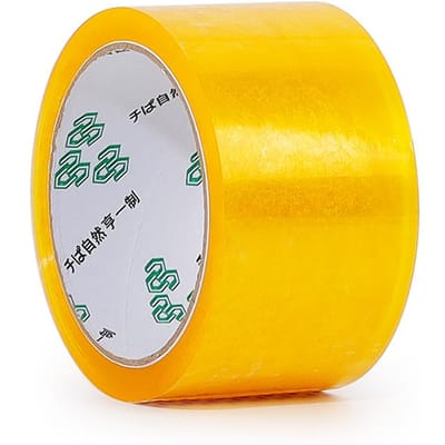 50MM Transparante Tape Hoge Viscositeit Express Verpakking Karton Sluitband Verbreed Sterke Plakband white