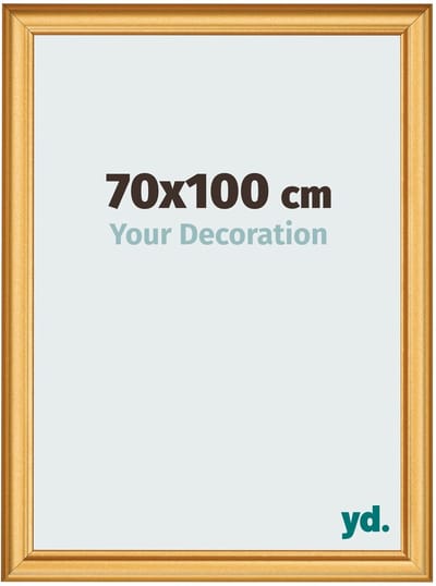 Your Decoration - Fotolijst 70x100 cm - MDF - Goud Mat - Lazio