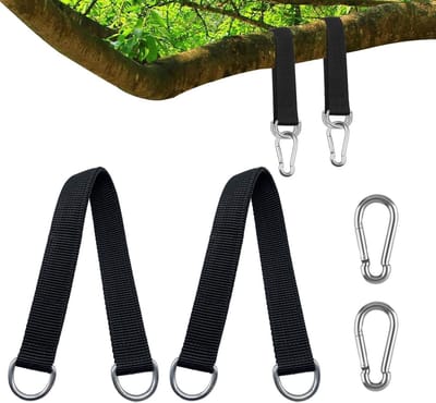 Schommelbevestiging voor Buiten en Binnen met Karabijnhaak - Hangstoel en Hangmat Ophangsysteem