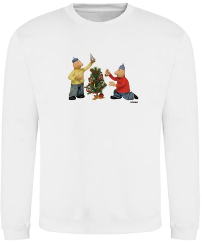 Crew sweater Buurman & Buurman Kerstboom XS
