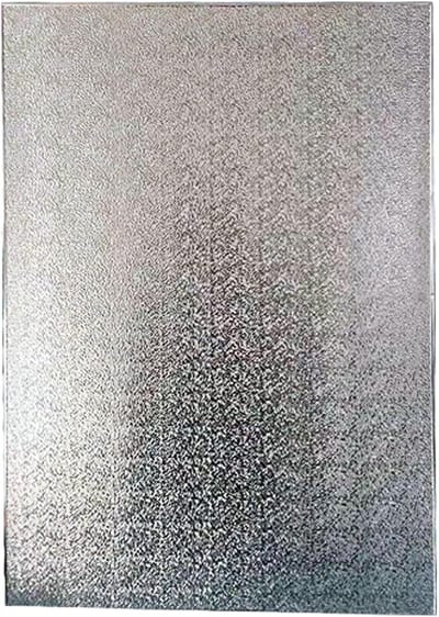 Warmte Isolatie Bord - Keuken Bescherming - Vlamvertragend Werken - Zelfklevende Aluminium Folie - Diverse Maten - Zilver