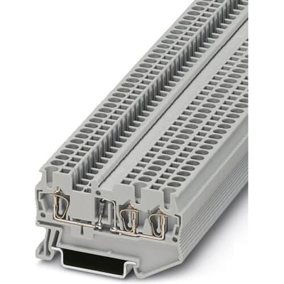 Phoenix Contact 3036246 Componentenserieklem 5.2 mm Spanveer Grijs 50 stuk(s)