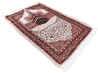 Draagbaar gebedskleed voor mannen, vrouwen en kinderen - Zachte en luxe bidmat voor islamitische gebeden en decoratie