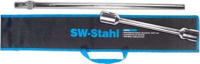 SW-Stahl 02247L wielmoersleutel, 27 x 32 mm I set van 2. I Set inclusief draaipen I Autowielsleutel I Bandenwisselgereedschap I Momentsleutel band I Lekgereedschap I Bandengereedschap