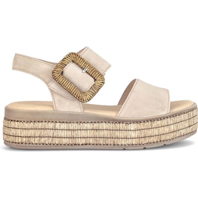 Gabor 562 Sandalen - Dames - Beige - Maat 40,5