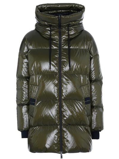 Parka gewatteerde met kap Herno
