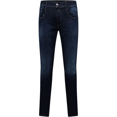 Replay Anbass Slim-fit herenjeans (Blauw)