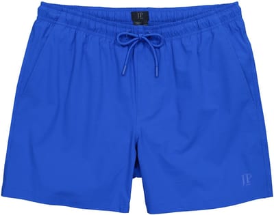 JP 1880 - Heren - zwemshort FLEXNAMIC® beachwear elastische tailleband - Sterk blauw - Maat 6XL