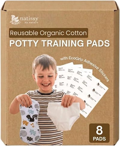 Potty Training Pads - Oefenbroekjes Inlegkruisjes - Zindelijkheidstraining - Extra Absorberend - 26 x 20.8 cm - Wit
