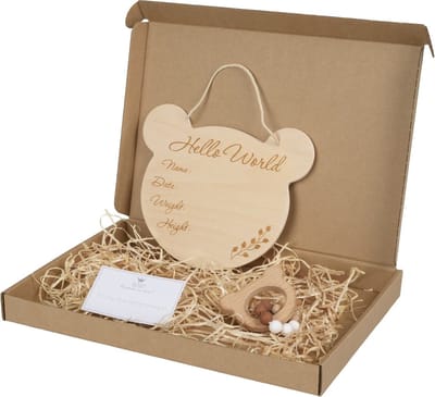 BAMBAM - Eco Friendly Giftbox Hello World - Kraamcadeau