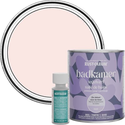 Rust-Oleum Roze Badkamer Tegelverf Matt - Aardbei Vanille 750ml