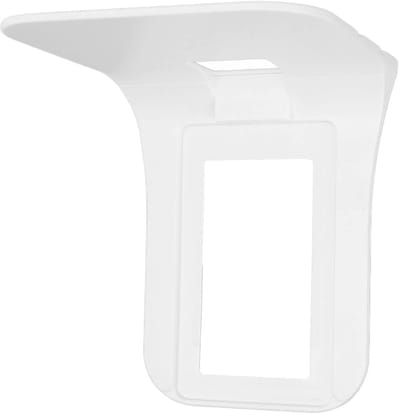 Jhubersproducts - Stekkerplank - Wandgemonteerde Opladerplank - Ruimtebesparend - 19 x 15 x 4 cm - Geschikt voor Badkamer, Keuken, Garage - Eenvoudige
