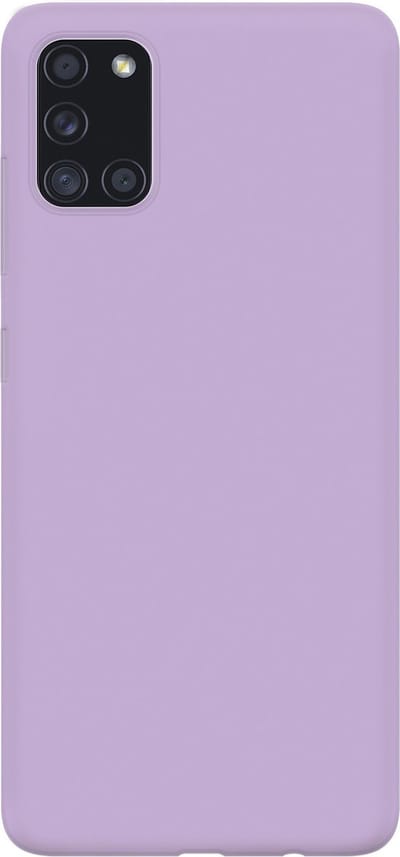 Ceezs Pantone siliconen hoesje geschikt voor Samsung Galaxy A21s - silicone Back cover in een unieke pantone kleur - Paars