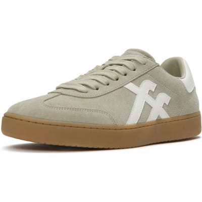 FitFlop FitFlop The Dash Mens T-Toe Suede Sneakers GROEN - Maat 42