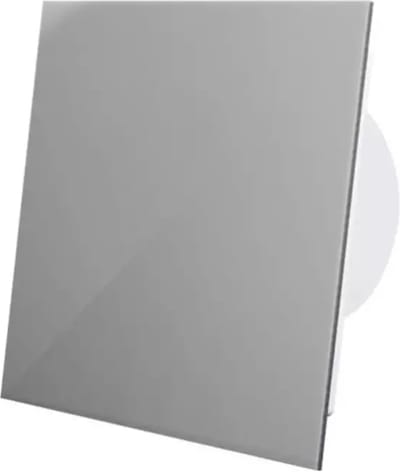 Badkamer ventilator Ø100mm - Muurventilator - Badkamerventilator - CE ventilator - Zeer stil (26dB) - Kunststof front