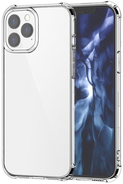 iPhone 14 Schokbestendig Hoesje Back Cover Telefoonhoesje - Transparant