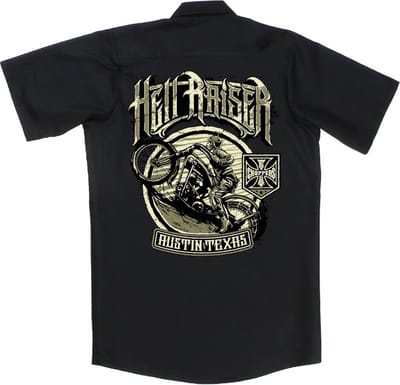 WCC- West Coast Choppers -overhemd Hell Raisers Werkhemd Blacklack