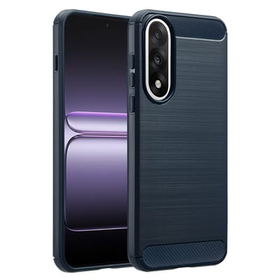 imoshion Hoesje - Geschikt voor OnePlus Nord 5 - Brushed Backcover - Donkerblauw