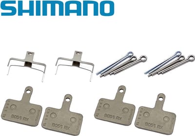 Remblok set Shimano B01S / B05S Resin - Disc Brake Pad - 4 stuks / 2 paar - voor en achter