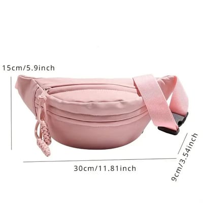 Nivard Heuptas - Heuptasje - Heuptasjes - Money Belt - Dames - Heren - Festival - Wandelen - Fanny Pack - Zwart