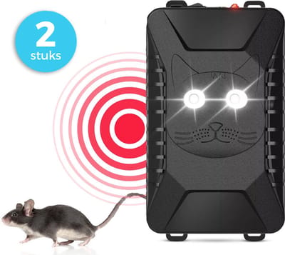 2-pack - Marterverjager - Binnen en Buiten - Outdoor - Auto - Steenmarter Verjager Auto - Steenmarter Verjager - Anti Marter