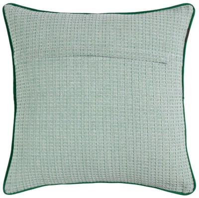 Hyacinth Kussen wafel groen 45x45cm
