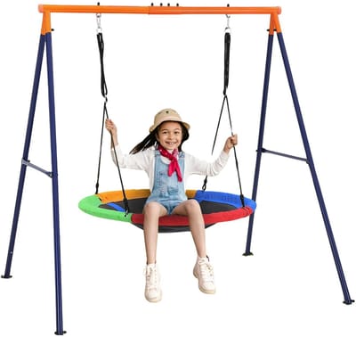 Betaalbare Goederen® Schommelset - Achtertuin - Schommelstoel - Schommelstoel Volwassenen - Schommelstoel Baby