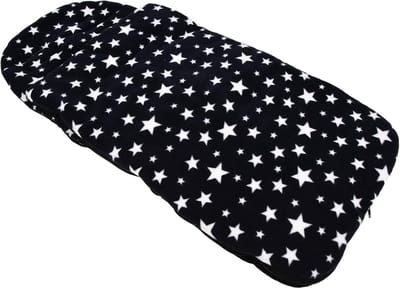 Kinderwagenslaapzak - Warme Voetbedekking - Herfst Winter - Multifunctioneel Verstelbaar - 41 x 9 x 7.6 cm - Zwarte Ster