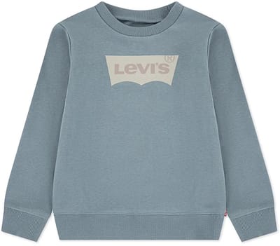 Levi´s ® Kids French Terry Batwing Sweatshirt Blauw 3 Years Jongen