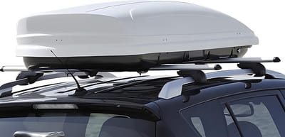 Famanu - Autokoffer 460 liter, afsluitbaar – Wit