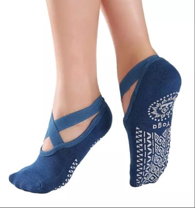 New Age Devi - Yoga Sokken met Anti-Slip Grip - Voor een Stevige Ondersteuning bij Pilates, Ballet, Dans en Meer!