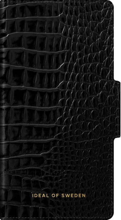 ideal of sweden atelier wallet geschikt voor samsung galaxy s21+ neo noir croco