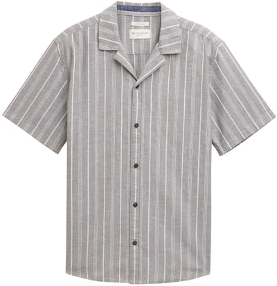 Tom Tailor Overhemd Gestreept Overhemd 1046093xx10 37923 Mannen Maat - L