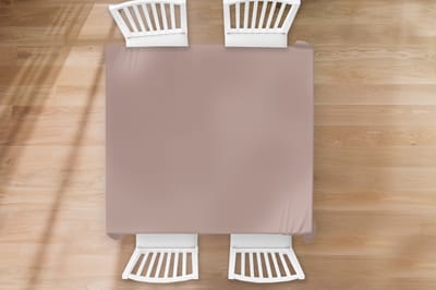 Tafelkleed - Tafellaken - 150x150 cm - Roze - Palet - Oud - Effen - Oudroze - Binnen en Buiten