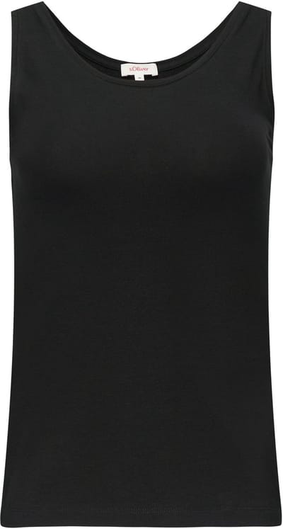 s.Oliver - T-shirt - Maat XS - Vrouwen - wit - katoen