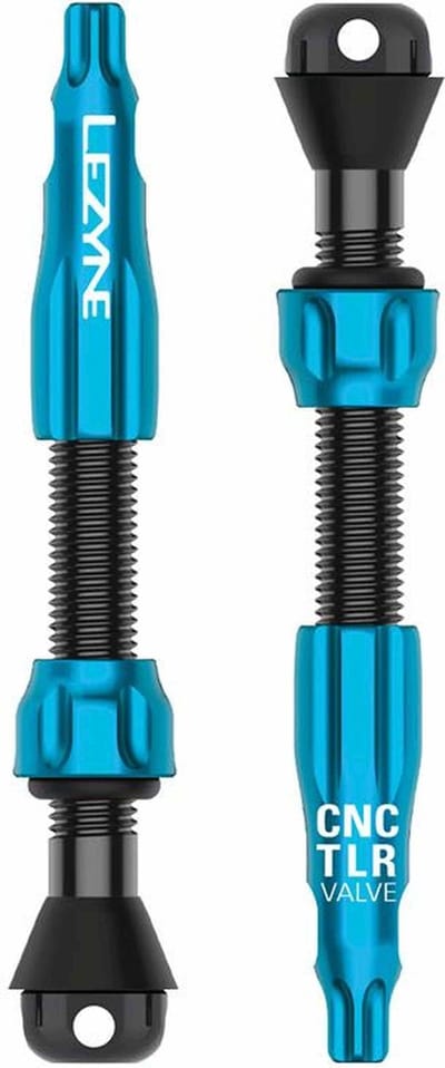 Lezyne Tubeless ventiel CNC TLR ventiel Pro 44 mm - blauw