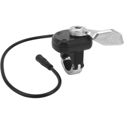 Accélérateur au pouce pour trottinette électrique Accélérateur de vitesse Accélérateur Motif surélevé Antidérapant Contrôle précis Trottinette électrique black