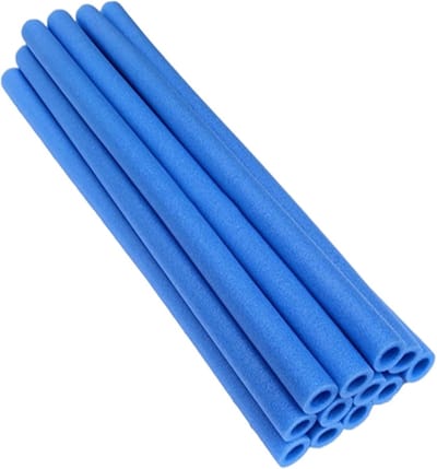 Trampoline paalhoezen - Paalbeschermers Vervanging - Veilig Spelen - Waterdicht PE-schuim - 88 cm - Blauw