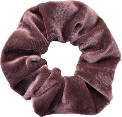 Kraagjeskopen.nl Scrunchie Velvet paarsroze Haarelastiek Haaraccessoire - 1 stuk