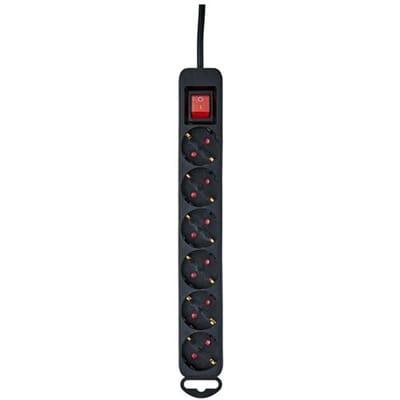 TRONIC Stekkerdoos (6-vouig 1,5 m)