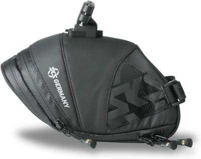 Waterafstotende zadeltas met ergonomische ritssluiting voor fietsaccessoires