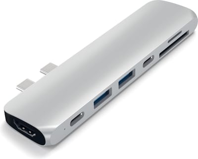 Satechi USB-C PRO Hub with 4K HDMI 85W - Zilver