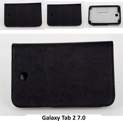 Samsung Galaxy Tab 3 7.0 Smart Tablethoes Zwart voor bescherming van tablet (T513)