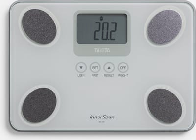Digitale Personen Weegschaal met Lichaamsanalyse - Personenweegschaal met Gebruikersherkenning - Compact Formaat- TANITA® BC-731 wit