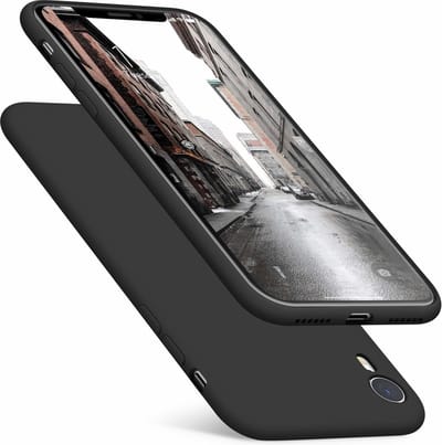 ShieldCase Silicone case geschikt voor Apple iPhone Xr hoesje - optimale bescherming - perfecte pasvorm - TPU Materiaal - zwart